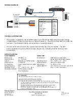 Предварительный просмотр 2 страницы Aiphone IS-SS-HID-I Instruction For Use & Installation Instructions