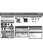 Aiphone IX-SS-2G Installation Manual preview