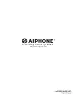 Предварительный просмотр 24 страницы Aiphone JK-DA Installation Manual