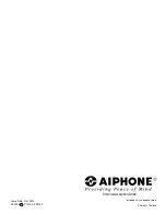 Предварительный просмотр 24 страницы Aiphone JP-DA Installation Manual