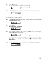 Предварительный просмотр 15 страницы Aiphone MASTER STATION AI-MS900 Instruction Manual