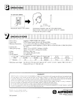 Предварительный просмотр 4 страницы Aiphone MF-D Instructions