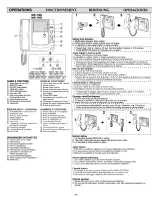 Предварительный просмотр 6 страницы Aiphone MK-1GD Installation & Operation Manual