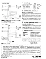 Preview for 2 page of Aiphone MK-1SD/B Installation & Operation Manual