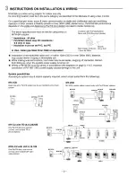 Предварительный просмотр 2 страницы Aiphone MYW-BA Installation & Operation Manual