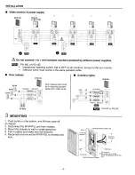 Preview for 4 page of Aiphone MYW-P3L Installation Manual