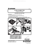 Предварительный просмотр 3 страницы Aiphone RY-3DL Installation & Operation Manual