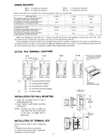 Предварительный просмотр 3 страницы Aiphone TB-12F Instructions Manual