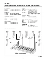 Предварительный просмотр 2 страницы Aiphone TB-20GA Specifications