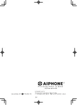 Preview for 61 page of Aiphone WL-11 Operation Manual