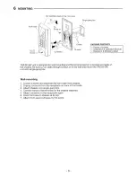 Предварительный просмотр 6 страницы Aiphone YAZ-90-3W Installation & Operation Manual