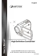 AIPTEK AHDH150 User Manual preview