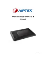 AIPTEK Media Tablet Ultimate II Manual preview