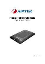 AIPTEK Media Tablet Ultimate Quick Setup Manual предпросмотр