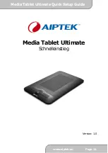 Предварительный просмотр 12 страницы AIPTEK Media Tablet Ultimate Quick Setup Manual