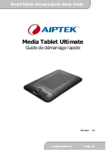 Предварительный просмотр 24 страницы AIPTEK Media Tablet Ultimate Quick Setup Manual