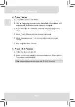 Preview for 8 page of AIPTEK MobileCinema i15 User Manual