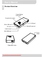 Preview for 6 page of AIPTEK MobileCinema Q20 User Manual