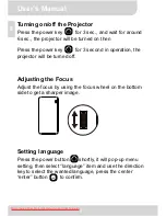 Preview for 8 page of AIPTEK MobileCinema Q20 User Manual