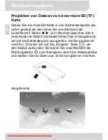 Preview for 18 page of AIPTEK MobileCinema Q20 User Manual