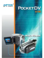 AIPTEK Pocket DV4100 User Manual preview