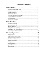 Preview for 2 page of AIPTEK V5Z25 Manual