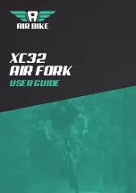 Air Bike XC32 AIR FORK User Manual preview