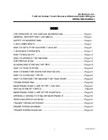 Preview for 3 page of Air Burners T-400 Operating Manual