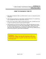 Preview for 28 page of Air Burners T-400 Operating Manual