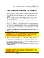 Preview for 29 page of Air Burners T-400 Operating Manual