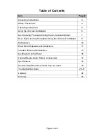 Preview for 2 page of Air-Care DuctMaster III Operating Instructions & Parts Manual