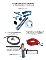 Preview for 15 page of Air-Care DuctMaster III Operating Instructions & Parts Manual