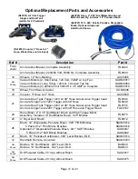 Preview for 17 page of Air-Care DuctMaster III Operating Instructions & Parts Manual