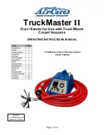 Preview for 1 page of Air-Care FG0193 Operating Instructions Manual