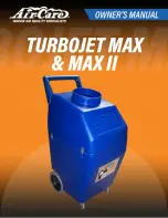 Preview for 1 page of Air-Care TURBOJET MAX Owner'S Manual