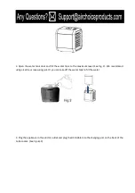 Предварительный просмотр 4 страницы air choice AC801 User Manual