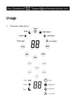 Preview for 6 page of air choice BL-FS2-D Manual