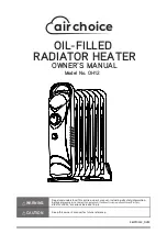 air choice OH12 Owner'S Manual предпросмотр