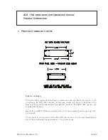 Предварительный просмотр 4 страницы Air Comm Systems ACS 179A Installation And Operation Manual