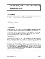 Preview for 7 page of Air Comm Systems ACS 2080-300 NVG Operation And Installation Manual