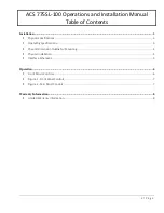 Preview for 2 page of Air Comm Systems ACS 775SL-100 Installation And Operation Manual