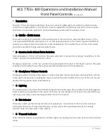 Preview for 6 page of Air Comm Systems ACS 775SL-100 Installation And Operation Manual