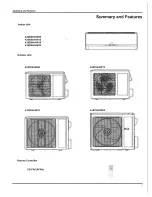 Предварительный просмотр 1 страницы Air-Con A18CI4H4R18 Summary And Features