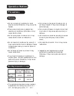 Preview for 3 page of Air-Con ACZCI4H4R09 Owner'S Manual