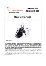 Preview for 1 page of Air Conception NITRO 200 User Manual