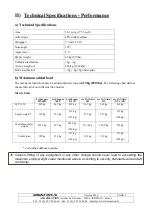 Preview for 3 page of Air Creation iFUN 16 Instruction And Maintenance Handbook