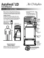 Air Delights AutoFresh LCD Installation Instructions preview