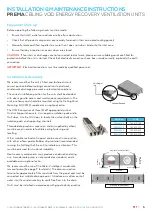 Предварительный просмотр 5 страницы Air Design PREMA Series Installation & Maintenance Instructions Manual