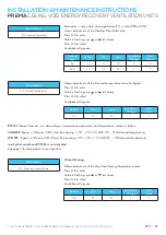 Предварительный просмотр 17 страницы Air Design PREMA Series Installation & Maintenance Instructions Manual