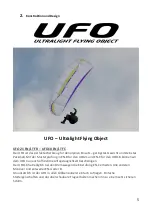 Предварительный просмотр 6 страницы Air Design Ultralight Flying Object 18" Manual And Service Book